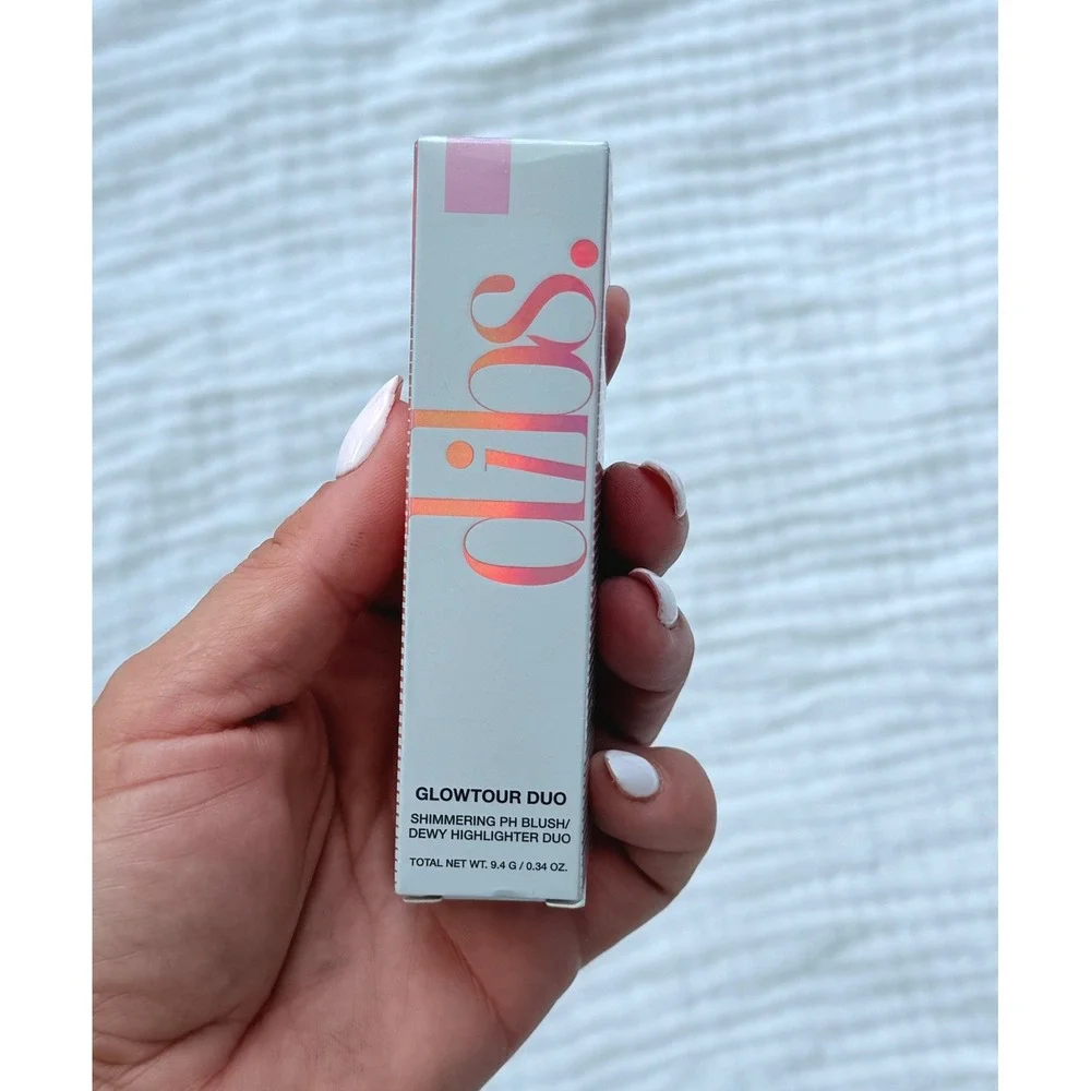 DIBS Beauty GlowTour Duo Shimmering pH Blush and Dewy Highlighter Stick NEW